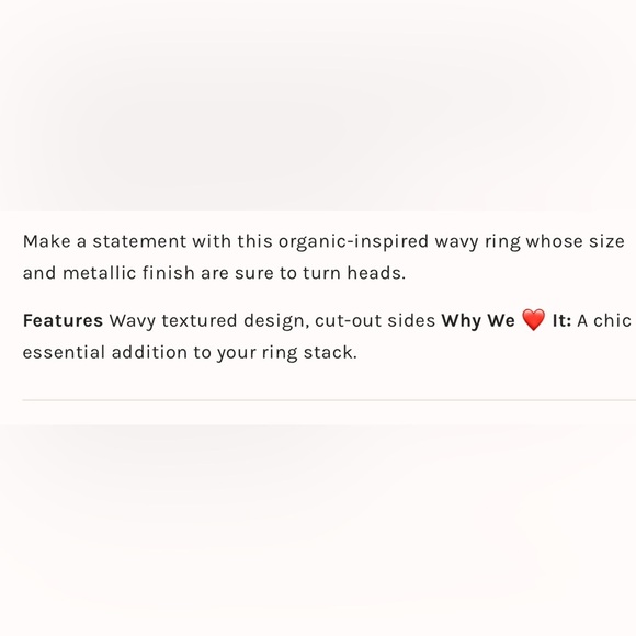 Free People Silver Statement Ring - Picture 4 of 9